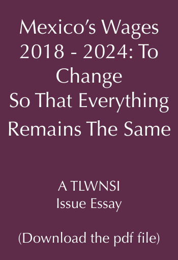  Mexico’s Wages 2018 - 2024: