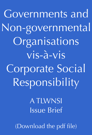  Governments and Non-governmental Organisations vis-à-vis Corporate Social